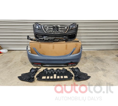 Mercedes w222 S63 AMG apdailos komplektas 2018-2020